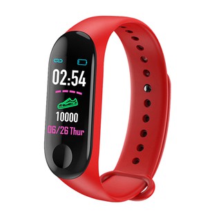 mano de obra necesaria smart band reloj pulsera pulsera fitness tracker presión arterial frecuencia cardíaca m3 la última tendencia (4)