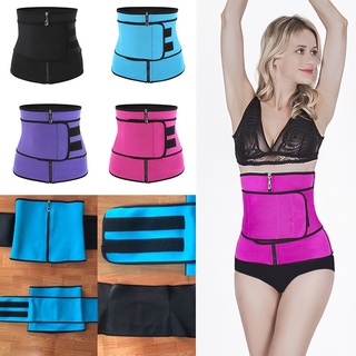 Zipper waistband shapewear, Velcro, plastic waist, abdomen belt, women's waist belt, sports shaped waist belt