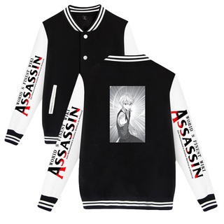 2021 New The Worlds Finest Assassin 2D Baseball Sweatshirt Baseball Jacket Clothes Streewears