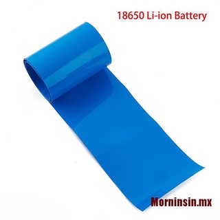 [Morninsin]30mm 18650 Li-ion batería termorretráctil tubo tubo Li-ion envoltura cubierta de la piel PVC