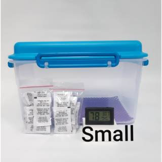 Drybox cámara seca caja cámara libre higrómetro termómetro (1)