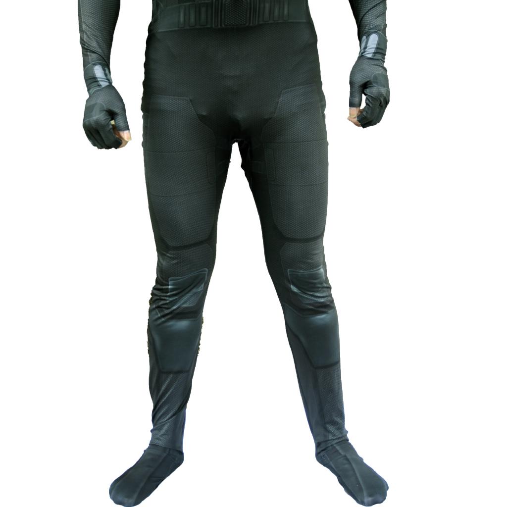 alta calidad spiderman lejos de casa traje cosplay traje negro mono (5)