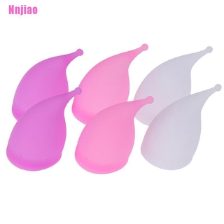 <Nnjiao> almohadillas grandes de silicona reutilizables suaves para mujeres menstruales