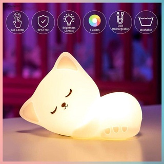Promoción lámpara Portátil recargable De silicona durable Para habitación/regalo Para niños