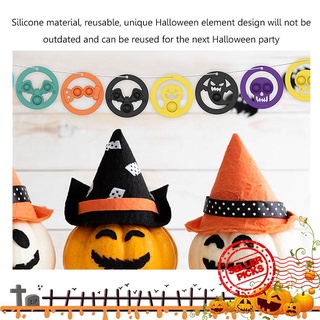 6 unids/set nuevo fidget juguetes estrés para niños adultos hogar burbujas decoración halloween halloween colgantes g3h7
