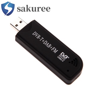 Profesional USB Digital DVB-T SDR+DAB+FM TV sintonizador receptor Stick RTL2832U+ FC0012 (5)