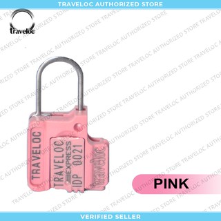 Express TRAVELOC Pink - maleta sello de equipaje completo candado TSA