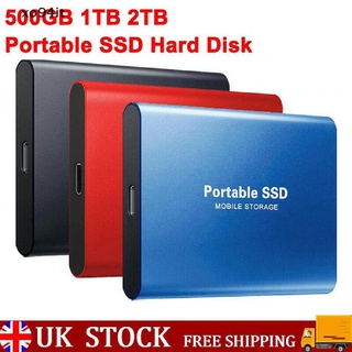 [Xoit] Disco Duro Móvil De 4TB/2TB/1TBGB Tipo C USB3.1 Portátil SSD Unidad De Estado Sólido .