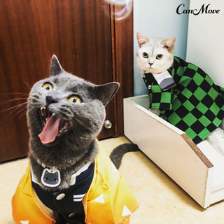 Canmove Demon Slayer serie gato perro ropa Cosplay Props albornoz disfraz suministros para mascotas (1)