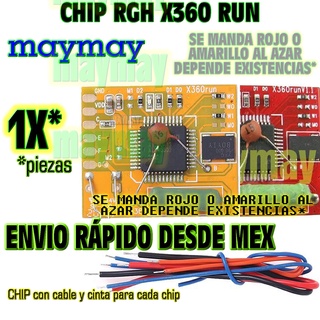X360Run Chip Run x360 Run Amarillo Rojo Xbox 360 Rgh maymay