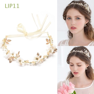 LIP11 elegante margarita Headwear mujeres corona diadema flor diadema Floral accesorios para el cabello guirnalda Floral novia chica cristal/Multicolor (1)