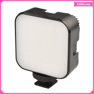 [YZEW]] Mini luz fotográfica LED Universal de videoconferencia Vlog Kit de relleno portátil con zapata caliente para cámara autotransmisión