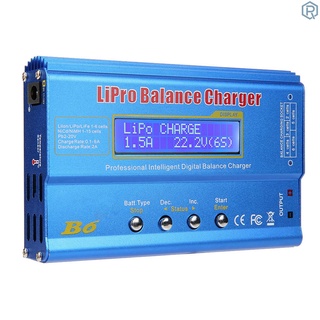 Cargador De 80w 6a/balanceador De batería/bálsamo Para labios/I-Ion/Li-Fe/Lihv (1-6S) Nimh ,Nicd (1-15S) cargador De balance De batería Rc Hobby (1)