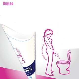 <Nnjiao> 10 unids/bolsa desechable femenino embudo urinario dispositivo de micción para viaje Camping