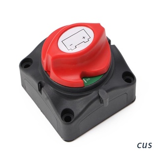 cus. Battery Switch Isolator Power On/Off Disconnect Switch For Boat Cars Vehicles