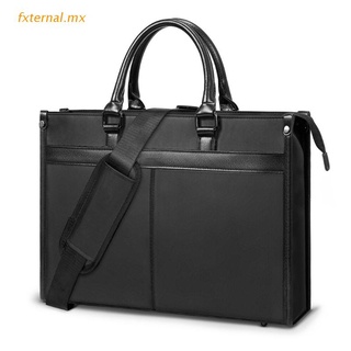fxt 15.6 pulgadas bolsa de ordenador portátil grande maletín de negocios para hombres mujeres de viaje portátil caso de hombro bolsa de ordenador mensajero