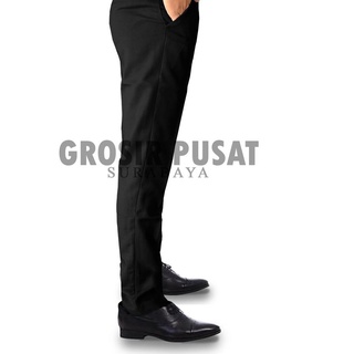 <stock Listo/cod#Pantalones de trabajo Formal Slim Fit para hombre 27-38 ^ (4)