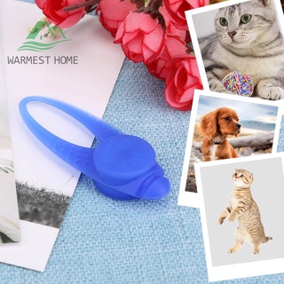 (municashop) iluminación de silicona mascotas identificación nombre etiqueta perro gato anti-perdida tarjeta collar colgante