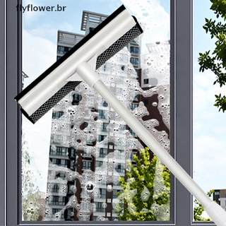 (FLY) Cepillo/esponja telescópica extensible Para ventana De coche Rodo