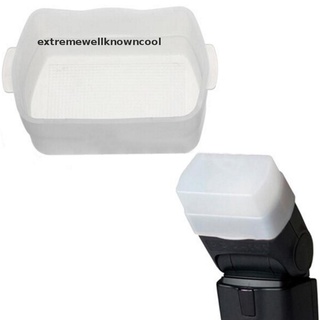 Ecmy soft difusor flash box tapa de rebote suave cubierta de la caja para canon 430ex ii Venta caliente