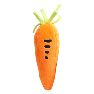 BREA Cartoon Plush Pencil Pen Pouch Carrot Shaped with Zipper for Girls Boys School Stationery Organizer Cosmetic Bag (3)