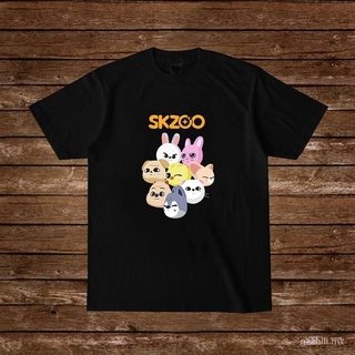 🙌 Kpop Skzoo Stray Kids Cute Cartoon Mujeres Kawaii Streetwear Harajuku Camiseta Casual Ropa de pareja bK8r