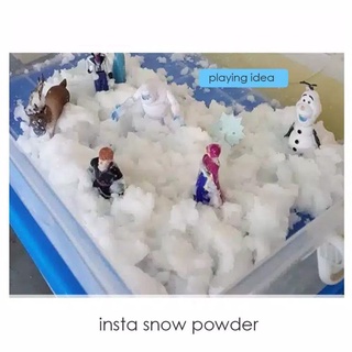 Juguetes de nieve para niños, polvo de nieve Insta, polvo de nieve, juguetes artificiales de nieve