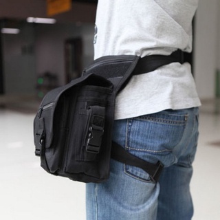 Outdoor Tactical Military Drop Leg Bag Panel Utility Waist Belt Pouch Bag
