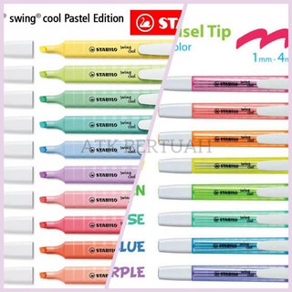 Stabilo SWING COOL PASTEL ORIGINAL iluminador completo Color mercado 18 colores (1)