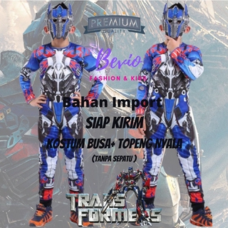 Disfraz Optimus Prime Transformers niños importación de espuma muscular masculina ropa niño personaje Cosplay disfraz