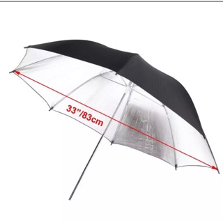 Paraguas 33 40 pulgadas 84 100 cm negro plata paraguas Reflector negro plata 33inch 84cm 40inch 100cm (1)