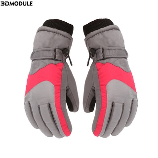 3DModule Knitted Fabric Winter Gloves Wear Resistant Windproof Ski Gloves Wear Resistant for Kids