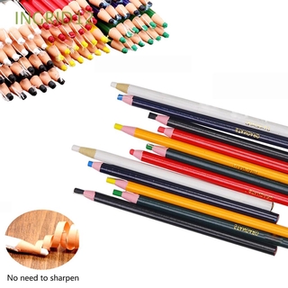 INGRID12 Colorful Marker Pen Tailor Sewing Chalk Tailor's Chalk Drawing Sewing Tools Cut-free Leather Fabric Pencils Crayon/Multicolor