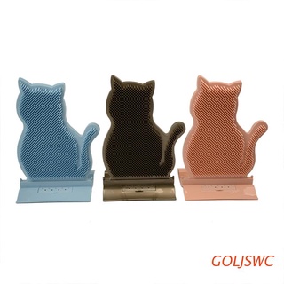 goljswc - dispositivo de rascador para mascotas, diseño de gato, rascador, puerta, rascador y rascador, tabla de garras de gato