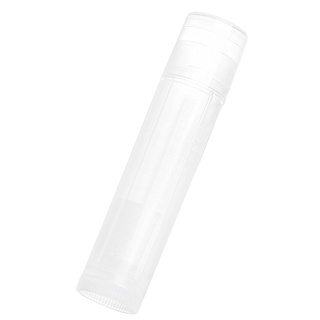 brroa 1pc vacío transparente bálsamo labial tubos recipientes lápiz labial transparente