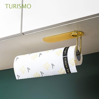 TURISMO Rollos grandes Soporte web Durable Envoltura de plástico Soporte para toallas de papel para cocina / baño Pegar en la pared Robusto Montaje en pared Autoadhesivo Debajo del gabinete/Multicolor