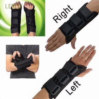 LESLIE 1pc Wrist Support Unisex Bandage Wrist Protector Sport Brace Sprains Black Hand Guards Right/Left Splint Bracer