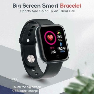[SKMEI Official] BOZLUN Y68 Dial Bluetooth Llamada SmartWatch Presión Arterial Pulsera Impermeable Nuevo Deporte Fitness Smart Watch (4)