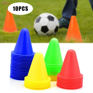 10 pzas marcador de entrenamiento de fútbol/cubo/cono de carretera/objetos de carretera