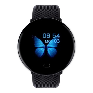 d19 smart watch mujeres frecuencia cardíaca presión arterial salud smartwatch bluetooth compatible reloj pulsera fitness tracker pulsera