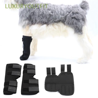 LUXURYOUTFIT For Surgical Injury Dog Wrist Guard Breathable Dog Supplies Puppy Kneepad Injury Wrap Protector Recover Legs 1 Pcs Dog Legs Protector Joint Wrap Dog Support Brace Pet Knee Pads