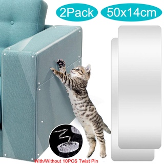 2 pegatinas para rasguños de gato, cinta adhesiva para sofá, antiarañazos, pegatinas de protección para el hogar