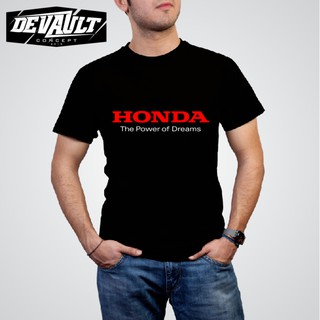 Black edition The Power Of Dreams camiseta para Honda