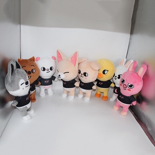 COD KPOP Stray Kids Skzoo Stuffed Toys Plush Doll Kids Girlfriend Gifts Toy Leeknow Hyunjin Home Decor Children Gifts 2021