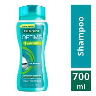 Shampoo Palmolive Optims 2 en 1 Nivel 4 Extra Intensivo 700ml