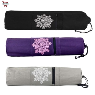 70cm tapete de yoga práctico bolso de yoga pilates/bolsa de yoga/cinturón/correa/bolsa de lona/yoga/yoga/fitness púrpura