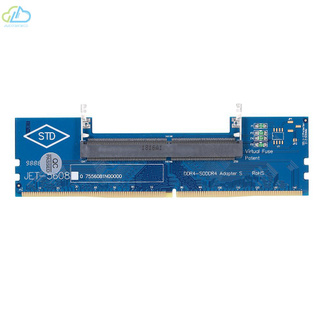 [AUD] DDR4 portátil SO-DIMM a escritorio adaptador de tarjeta convertidor de memoria RAM conector adaptador probador de memoria