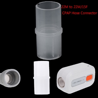 [finegoodwellblue] 22m a 22m/15f conector de manguera cpap tubo de oxígeno máscaras nasales cubierta de temperatura nuevo stock