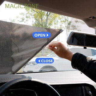MAGICZONE Interior Replacement Accessories Car Window Sun Visors Auto Parts Automobiles Curtain Sunshade Cover Retractable Curtains Solar UV Protect Hot Windshield Sun Shade Block Protector/Multicolor
