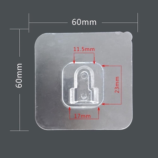 1 pza gancho adhesivo para hombre/hembra/botón de 6 x 6 cm/gancho sin costuras fuerte (9)